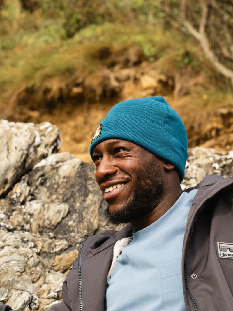 Bleubird Wilder Beanie in Marine