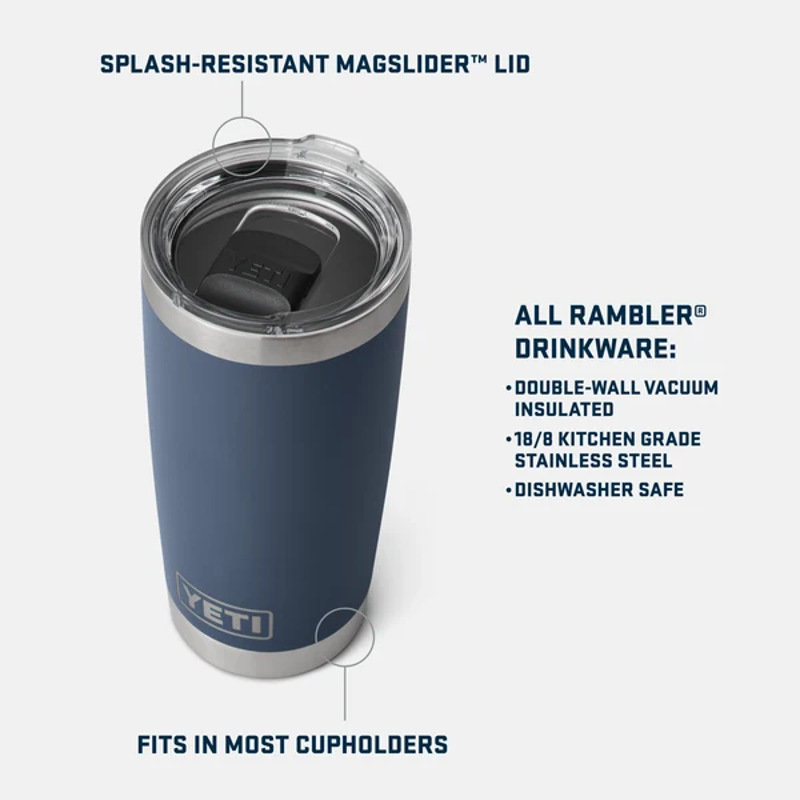 Yeti Rambler 20oz Tumbler in Seafoam-2