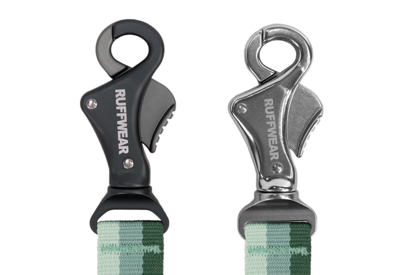 Ruffwear Roamer Bungee Dog Leash in River Rock Green-4