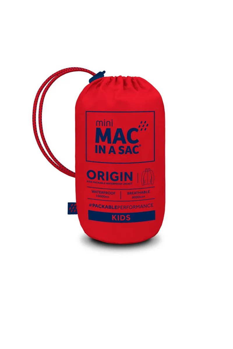Mac in a Sac jacket Kids Red-1