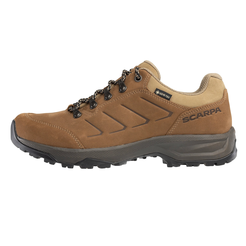Scarpa Cyrus 2 GTX Shoe Womens in Brown/Natural-2