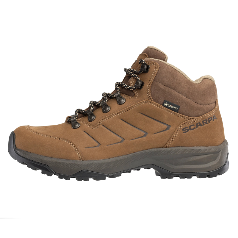 Scarpa Cyrus 2 Mid GTX Womens in Brown/Natural-3