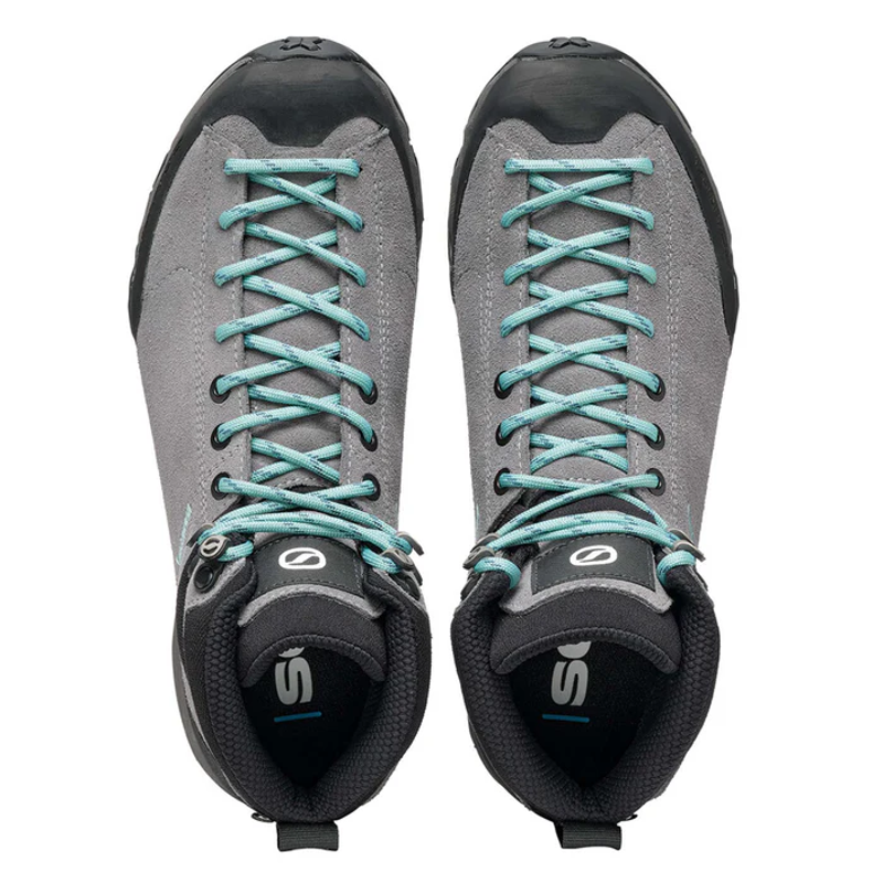 Scarpa Mojito Hike GTX Wide Boots  Womens in Smoke/Jade-6