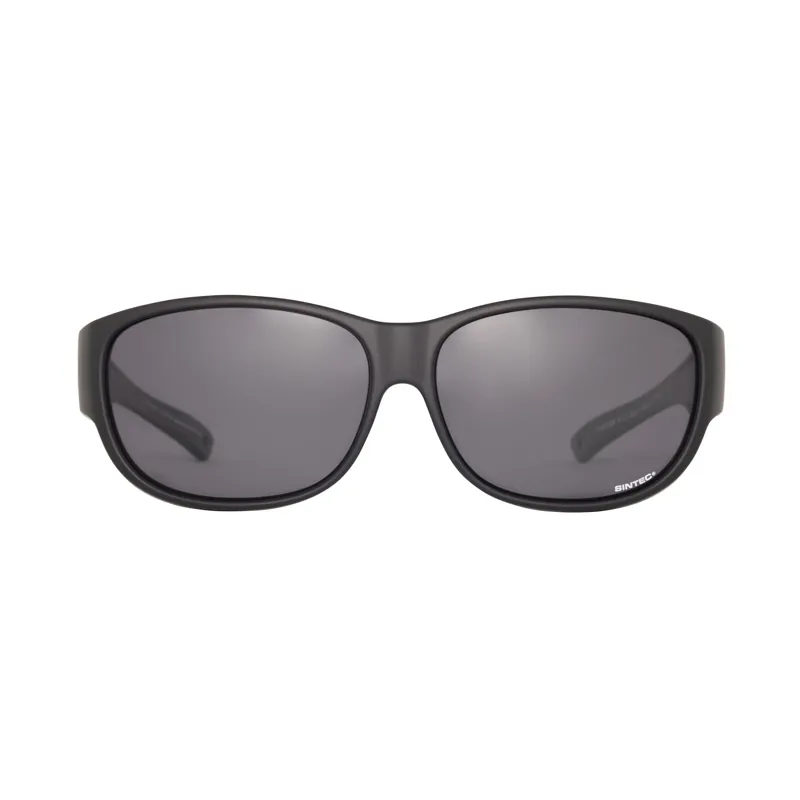 Sinner Sunrise Fitover Polarised Sunglasses in Black-1