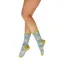 Powder Marshmallow Sheep Ladies Ankle Socks in  Ice Blue