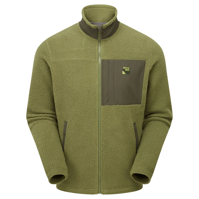 Sprayway Whitle Jacket Mens in Cypress/Forest