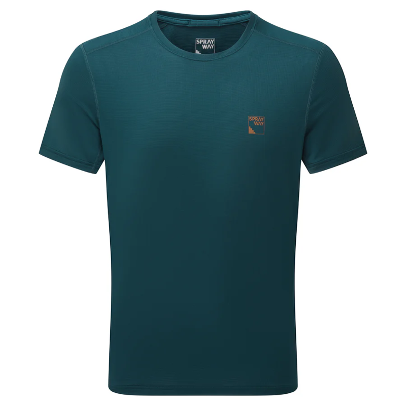 Sprayway Trail Tee Mens in Marine Blue