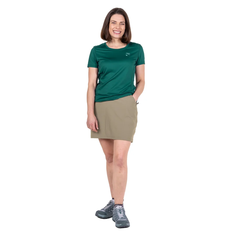 Sprayway Trail Tee Womens in Jasper-2
