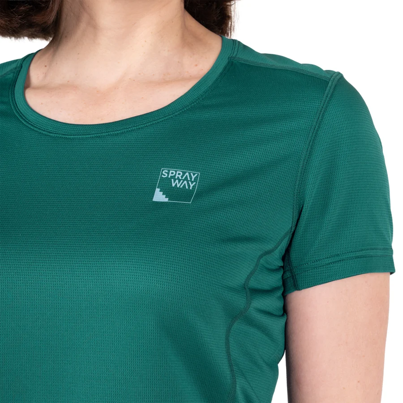 Sprayway Trail Tee Womens in Jasper-4