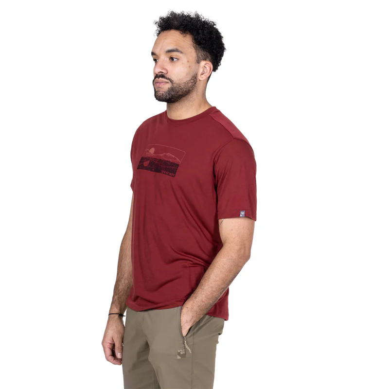 Sprayway Mirror Tee Mens in Sumac-1