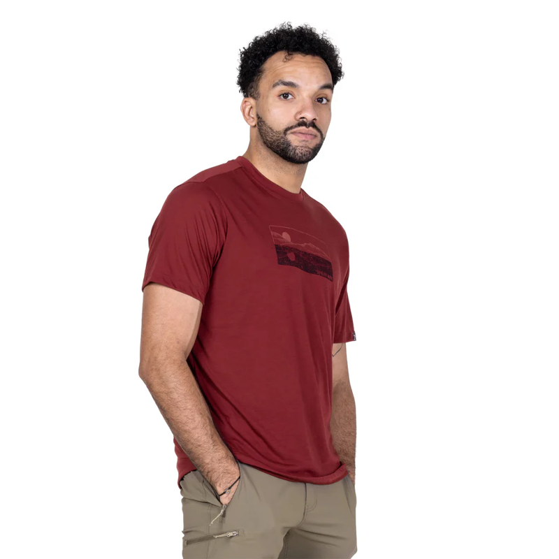 Sprayway Mirror Tee Mens in Sumac-3