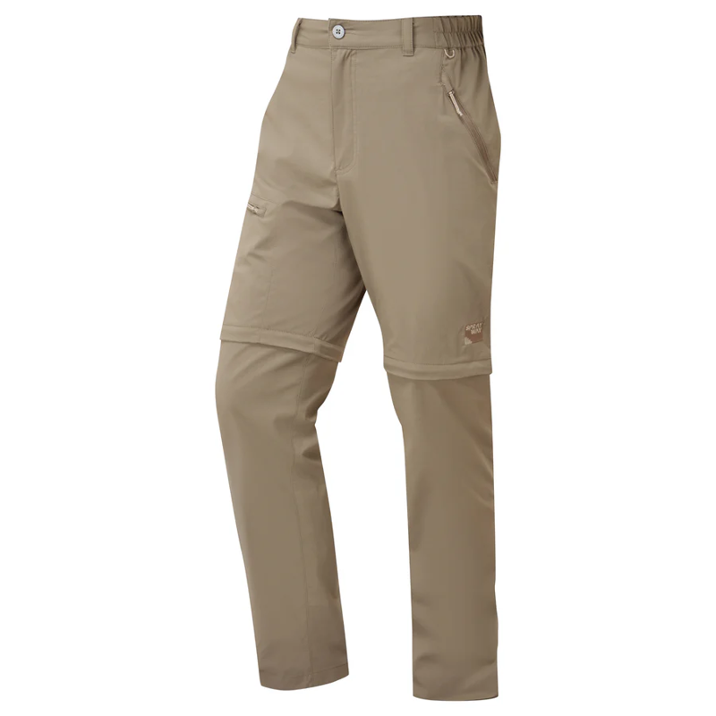 Sprayway Compass Convert Trousers Mens in Brownstone