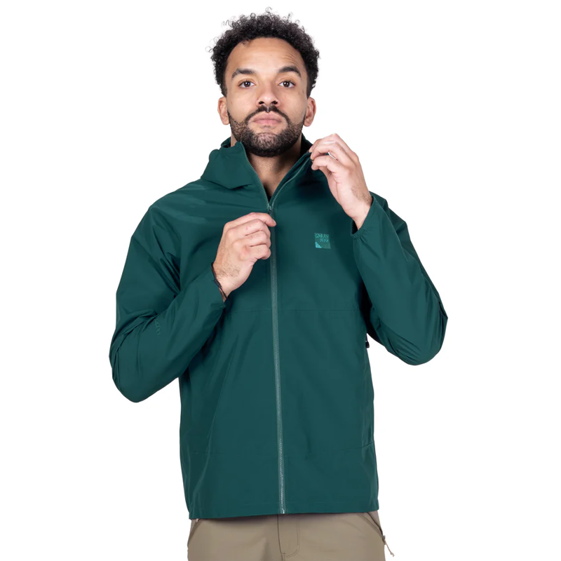 Sprayway Vectis Waterproof Jacket Womens in Dark Sea-1