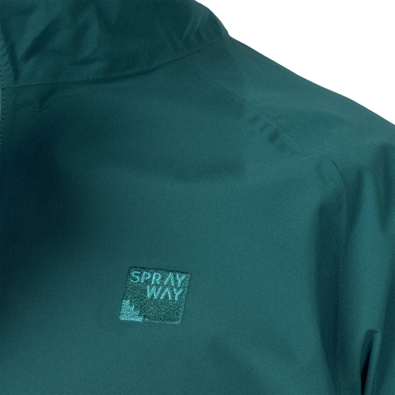 Sprayway Vectis Waterproof Jacket Womens in Dark Sea-6
