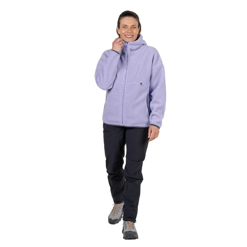 Sprayway Blea Hooded Jacket Womens in Blue Thistle-4