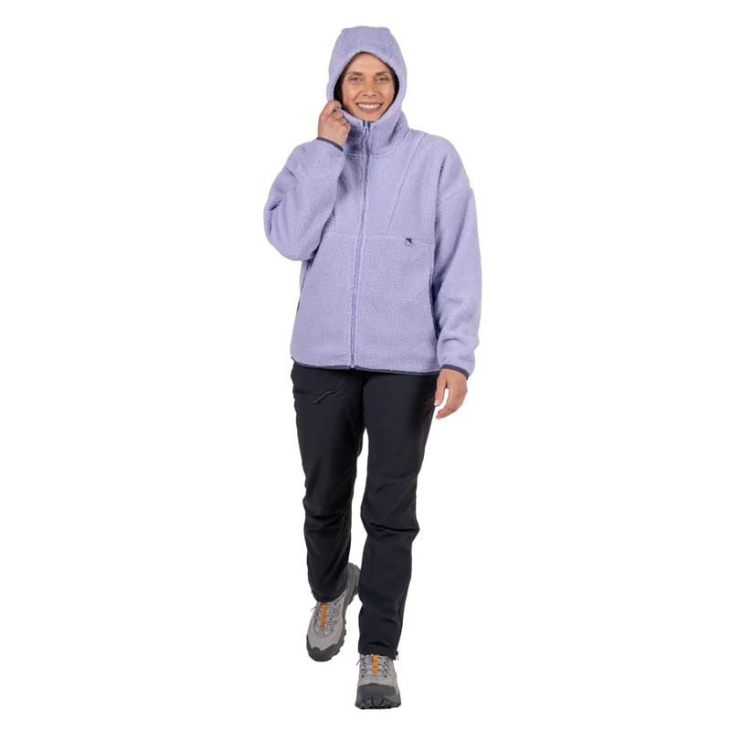 Sprayway Blea Hooded Jacket Womens in Blue Thistle-6