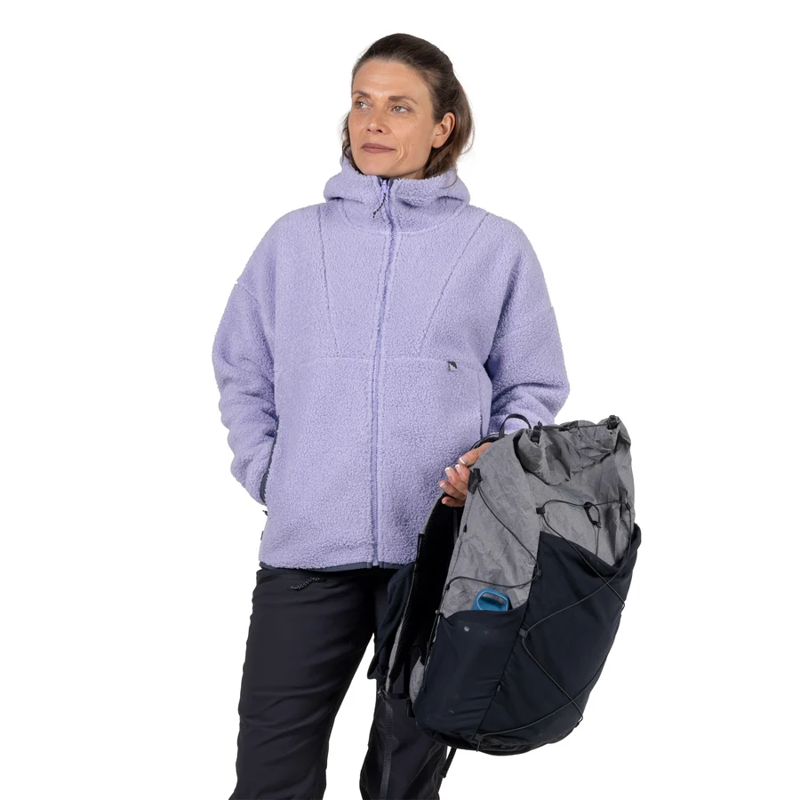 Sprayway Blea Hooded Jacket Womens in Blue Thistle-1