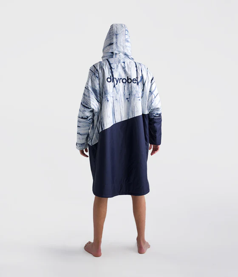 Dryrobe Advance Long Sleeve Changing Robe in Batik/Blue-2