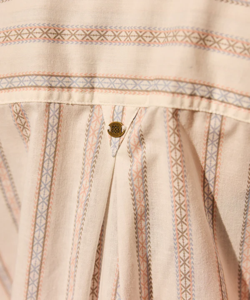 Sherpa Jaya Camp Shirt Womens in Katha Patti Stripe-3