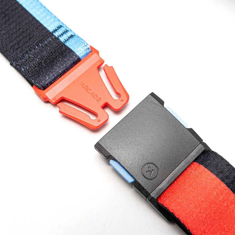Arcade Sierra Stretch Belt in Acid Fade/orange-2