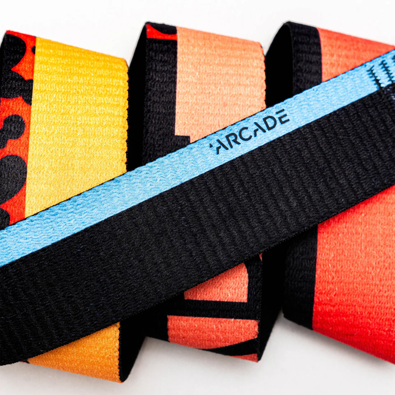 Arcade Sierra Stretch Belt in Acid Fade/orange-1