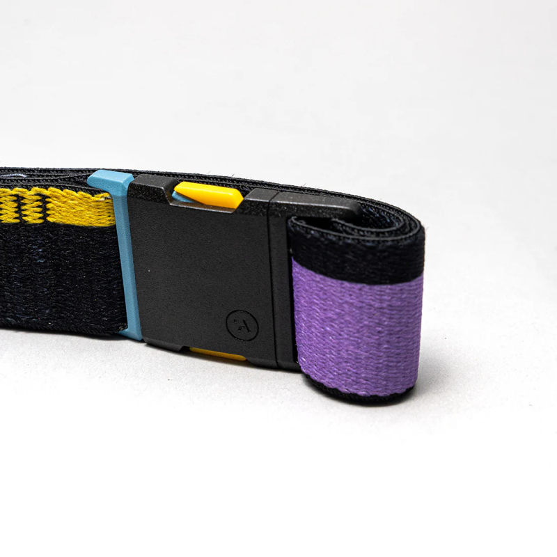 Arcade Sierra Slim Stretch Belt in Acid Fade/Purple-5