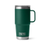 Yeti Rambler 20oz Travel Mug in Black Forest Green