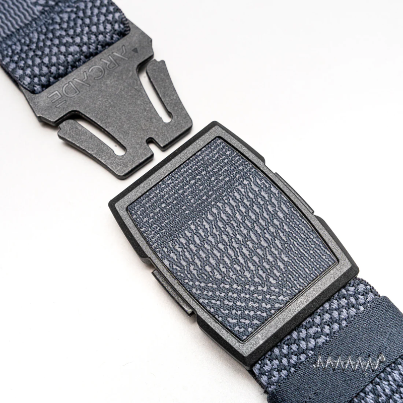 Arcade Skyline Stretch Belt in Charcoal-2
