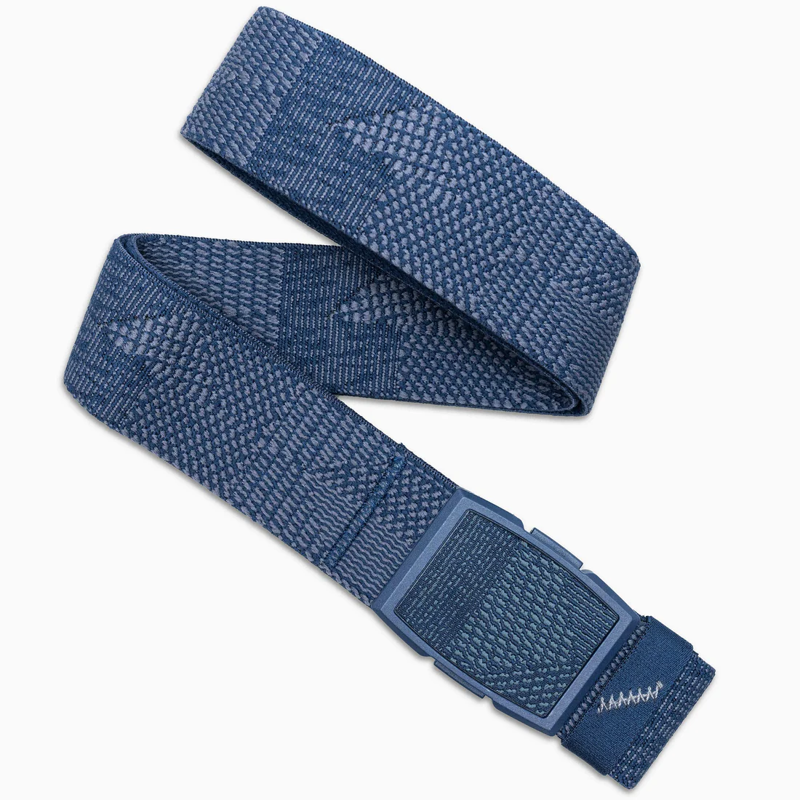 Arcade Skyline Stretch Belt in Navy