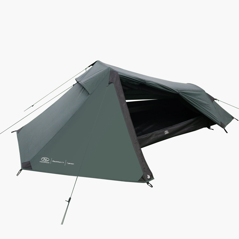 Highlander Blackthorn 1+ Tent in Scarab Green-1