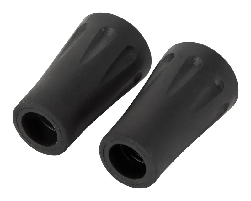 Trekmates Rubber Tip Ferrules in Black