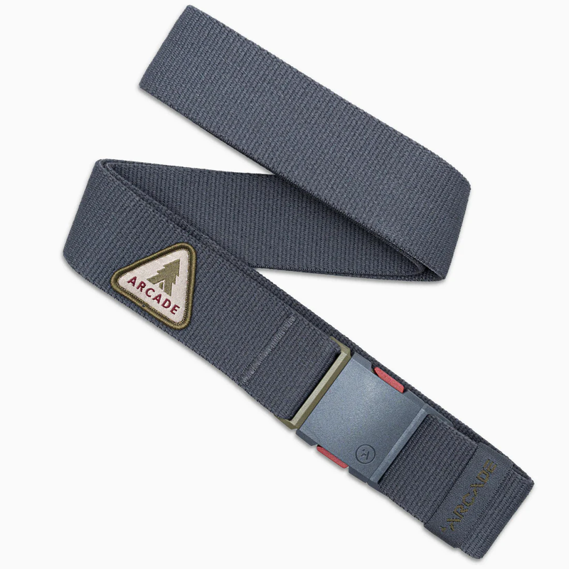 Arcade Treeple Stretch Belt in Charcoal