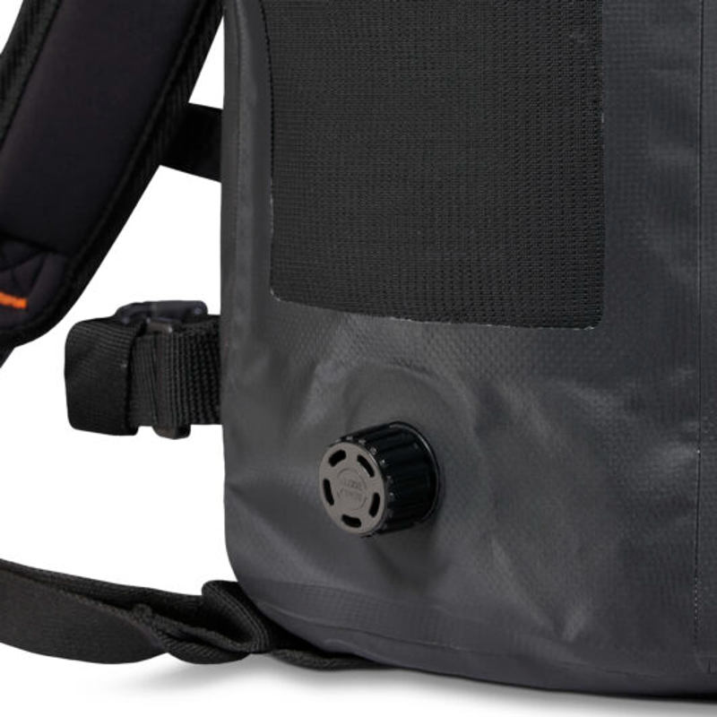 Typhoon Osea Dry Backpack 2.0 40L in Black/Solar-3