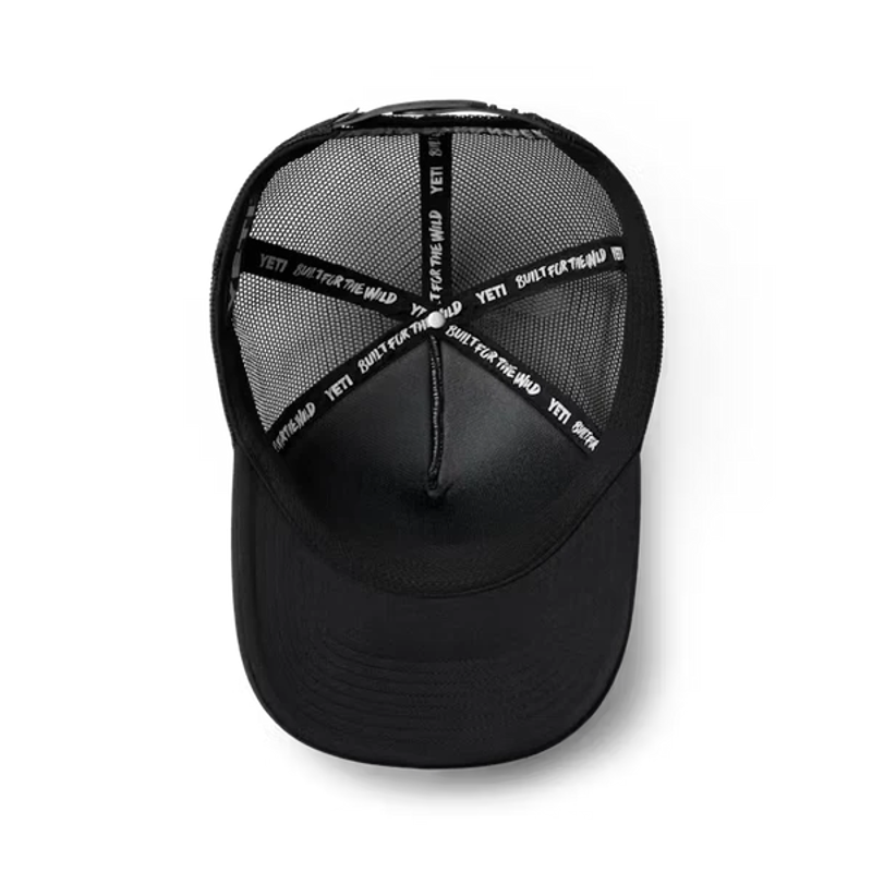 Yeti Mid Pro Trucker Hat in Black -2