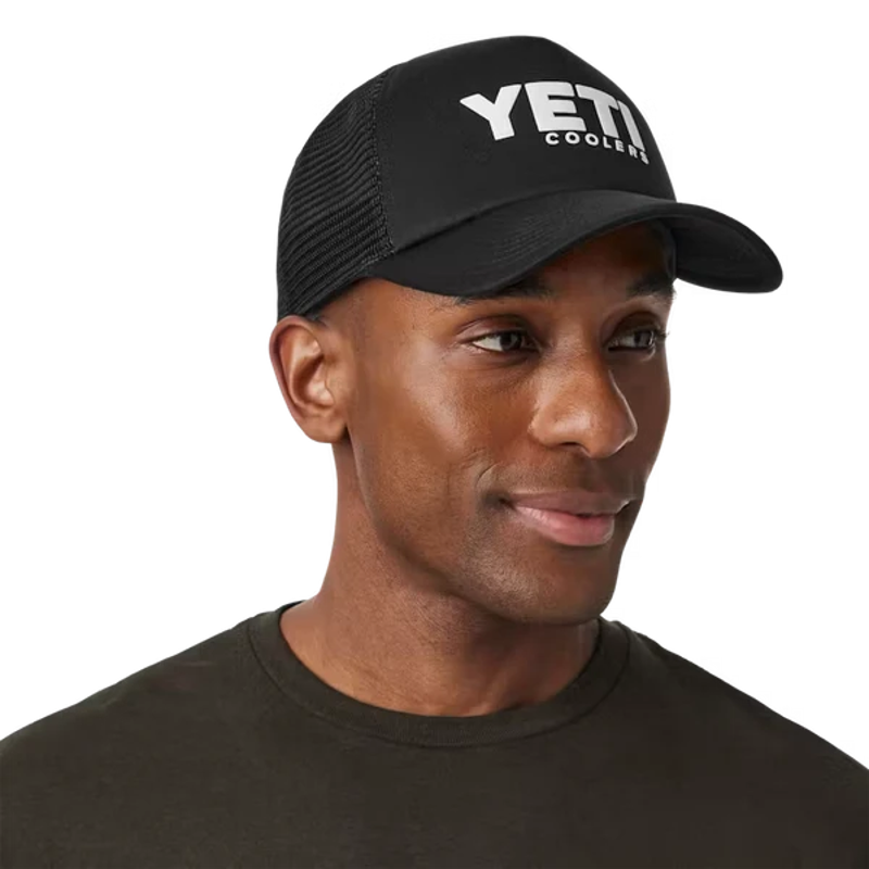 Yeti Mid Pro Trucker Hat in Black -3