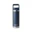 Yeti Rambler 18 oz Colour Straw Bottle in Navy