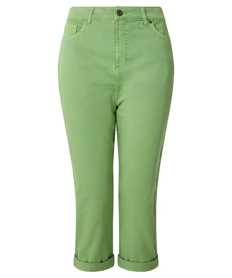 Joe Browns Spring Gardens Capri Pants Womens in Green-1