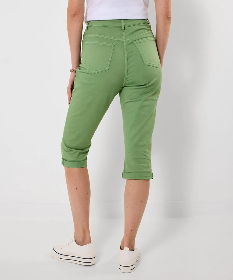 Joe Browns Spring Gardens Capri Pants Womens in Green-4