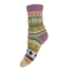 Gemjar Nordic Pattern Wool Blend Socks Womens in Green