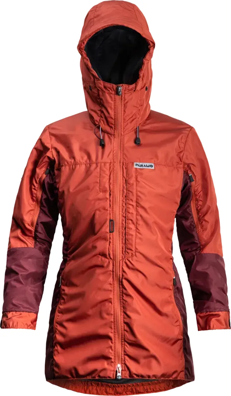 Paramo Alta III Jacket Womens in Outback Red/Wine