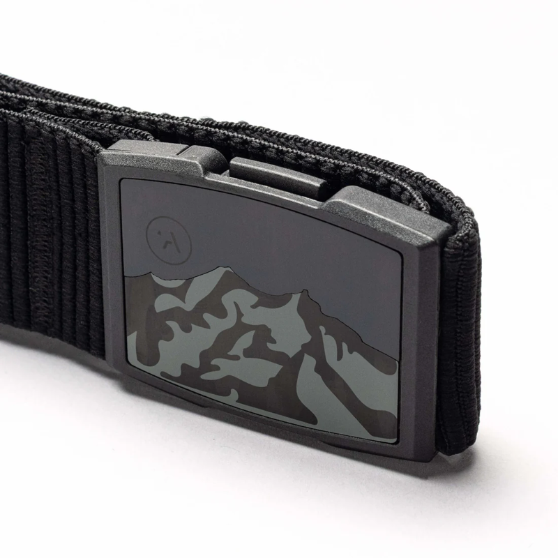 Arcade Woody Stretch Belt in Smoke-3