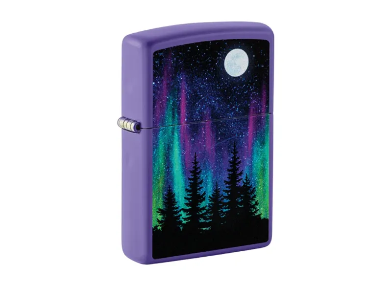 Zippo Lighter in Northern Lights