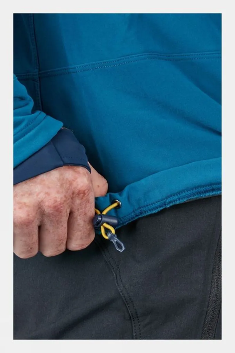 Rab Shadow hoody Softshell in Ink-5