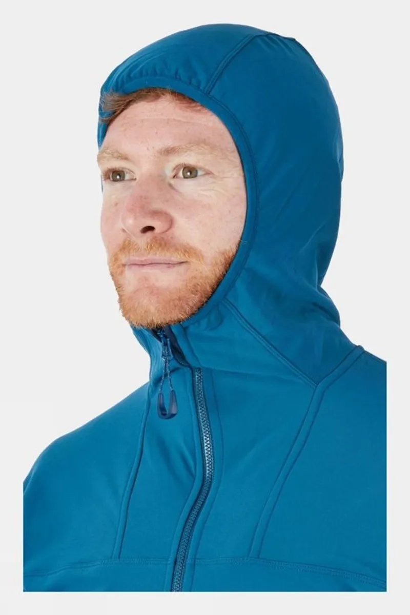 Rab Shadow hoody Softshell in Ink-6
