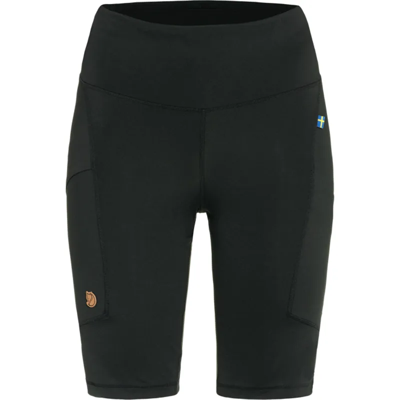 Fjallraven Abisko Short Tights Womens in Black