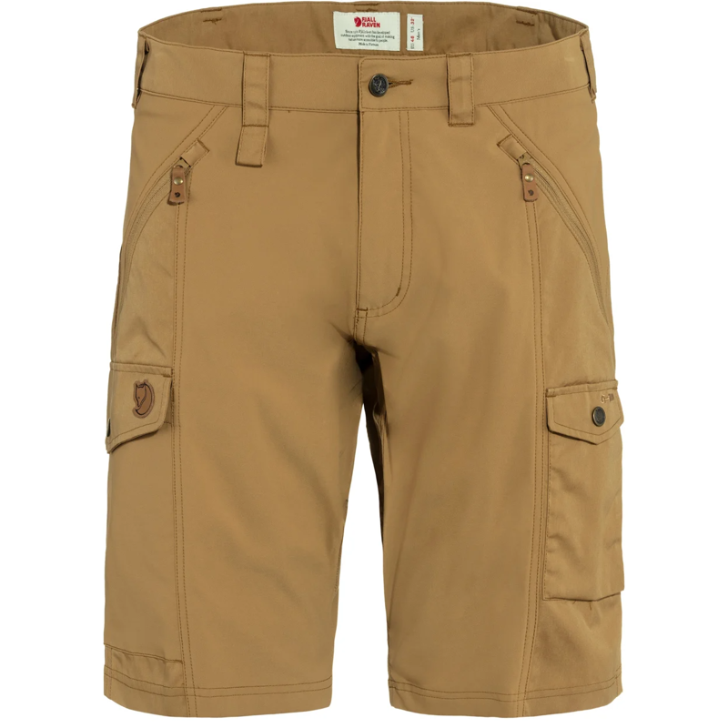  Fjallraven Abisko Shorts Mens in Buckwheat Brown