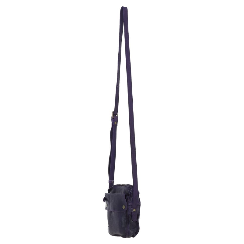 Ashwood D-101 Leather Handbag in Purple-1