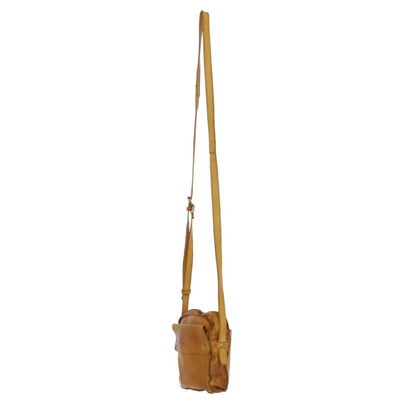 Ashwood D-101 Leather Handbag in Yellow-1