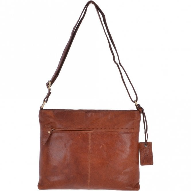 Ashwood G-23 Leather Handbag in Honey-2