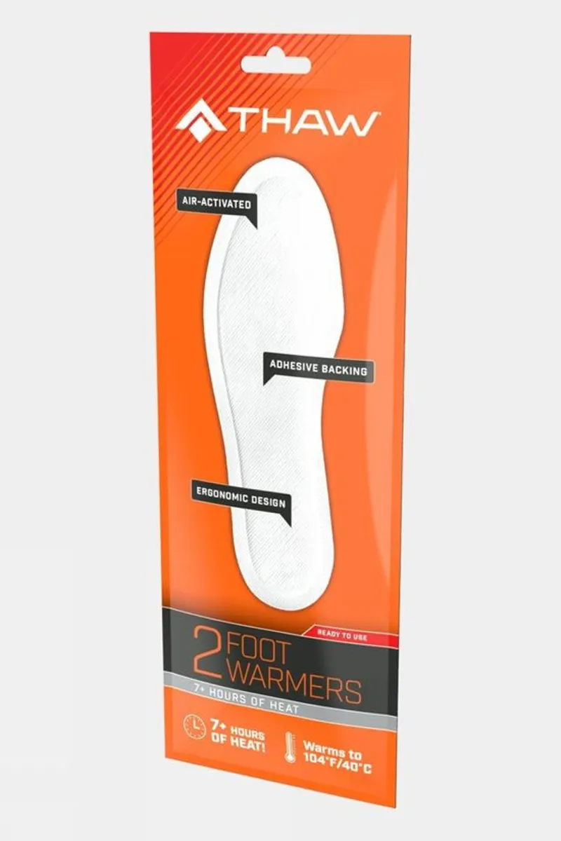 Thaw 2PK Disposable Foot Warmers Size 5-11
